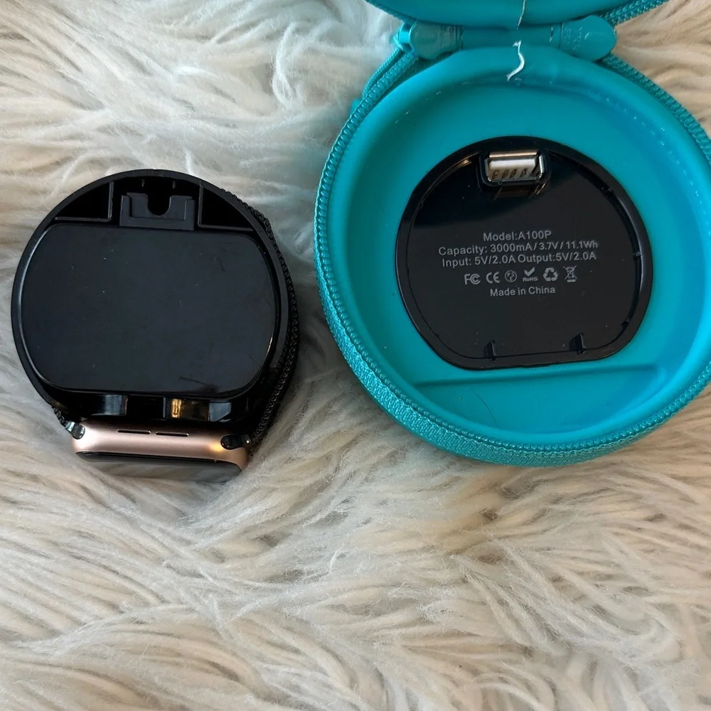 Apple Smartwatch with Black Band
